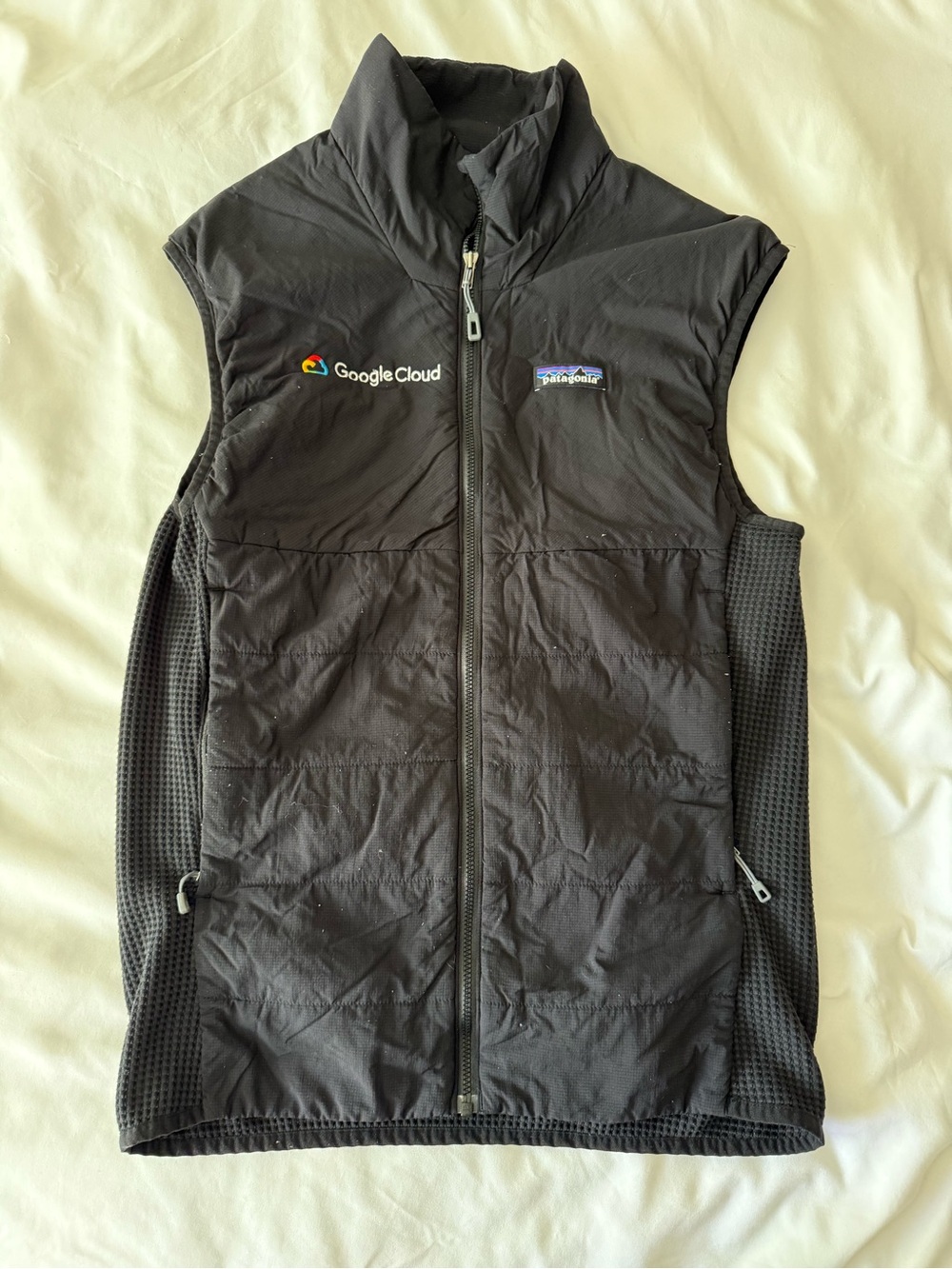 Patagonia x Google Cloud Black Puffer Vest